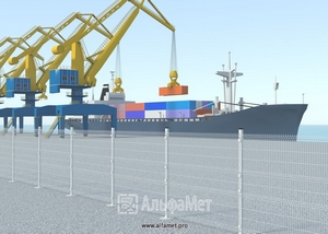 2D ограждения для морских и речных портов в Архангельске