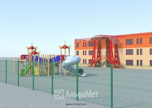 2D ограждения для школ и детских садов в Архангельске